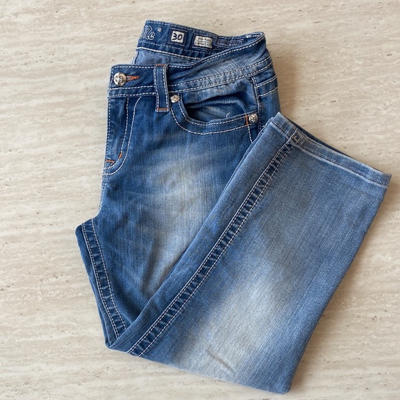 Miss Me Denim - Miss Me cropped jeans